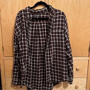vintage oversized flannel